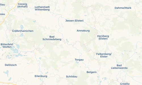 Regenradar Vorschaubild - Aktuelle Niederschläge in Prettin und Umgebung