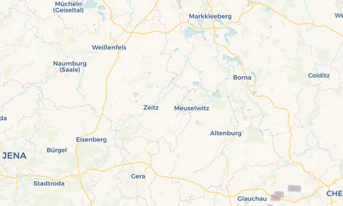 Regenradar Vorschaubild - Aktuelle Niederschläge in Rehmsdorf und Umgebung