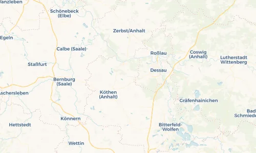 Regenradar Vorschaubild - Aktuelle Niederschläge in Reppichau und Umgebung