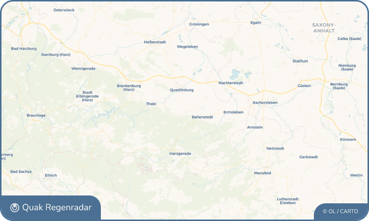 Quak Regenradar-Widget Rieder
