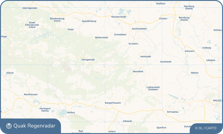 Quak Regenradar-Widget Ritzgerode