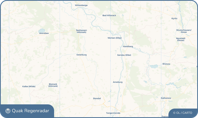 Quak Regenradar-Widget Rohrbeck