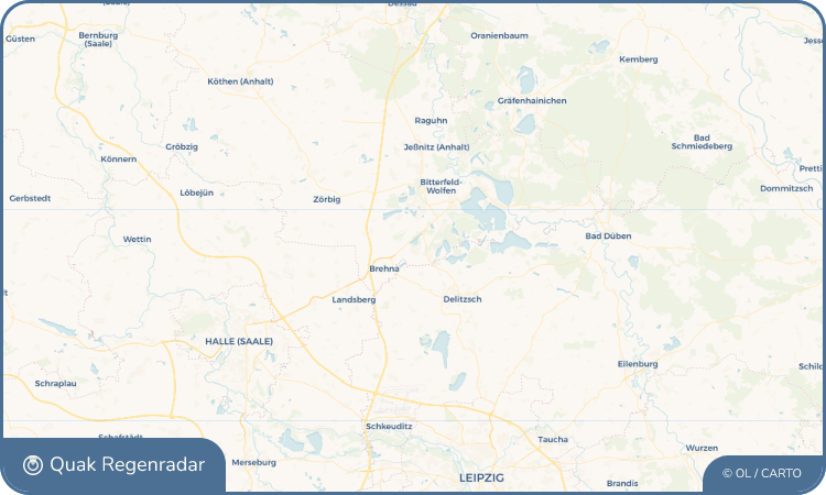 Quak Regenradar-Widget Roitzsch