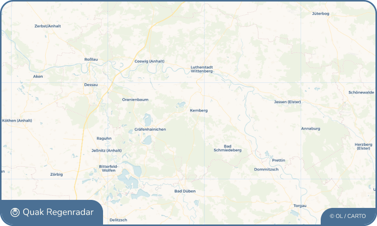 Quak Regenradar-Widget Rotta