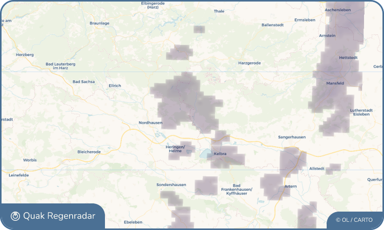 Quak Regenradar-Widget Rottleberode