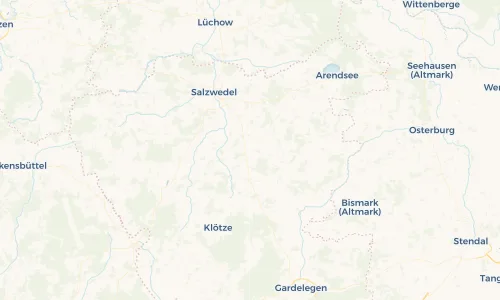 Regenradar Vorschaubild - Aktuelle Niederschläge in Sallenthin und Umgebung