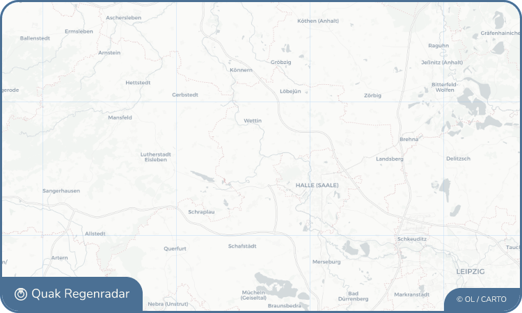 Regenradar-Widget für Salzmünde