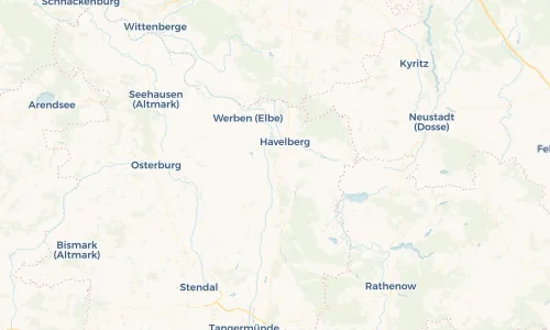 Regenradar Vorschaubild - Aktuelle Niederschläge in Sandau (Elbe) und Umgebung