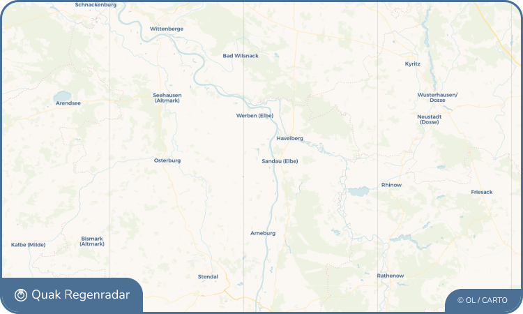 Quak Regenradar-Widget Sandauerholz