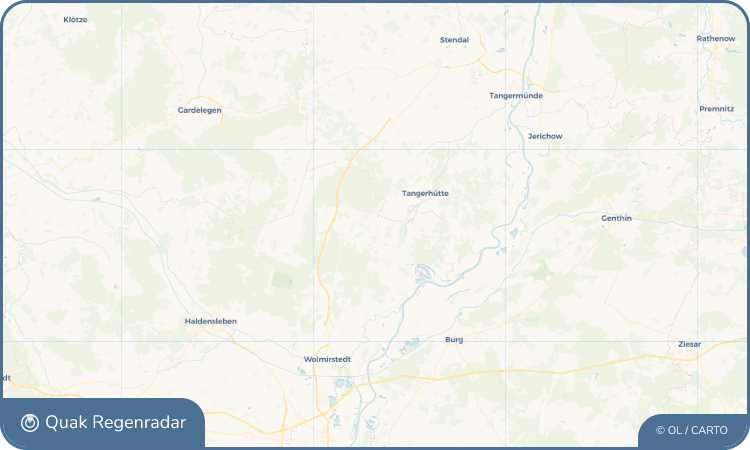 Quak Regenradar-Widget Sandbeiendorf