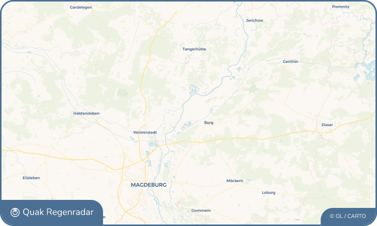 Quak Regenradar-Widget Schartau