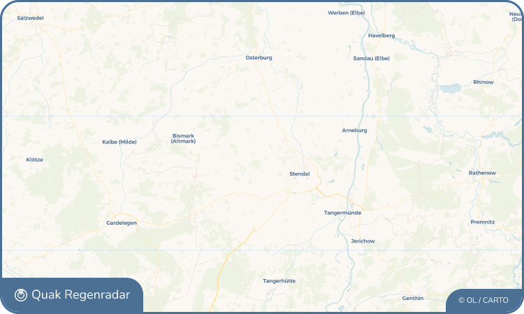 Quak Regenradar-Widget Schernikau
