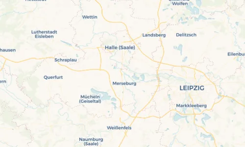 Regenradar Vorschaubild - Aktuelle Niederschläge in Schkopau und Umgebung
