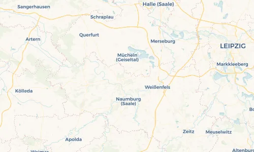 Regenradar Vorschaubild - Aktuelle Niederschläge in Schleberoda und Umgebung