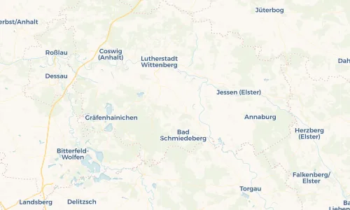 Regenradar Vorschaubild - Aktuelle Niederschläge in Schnellin und Umgebung