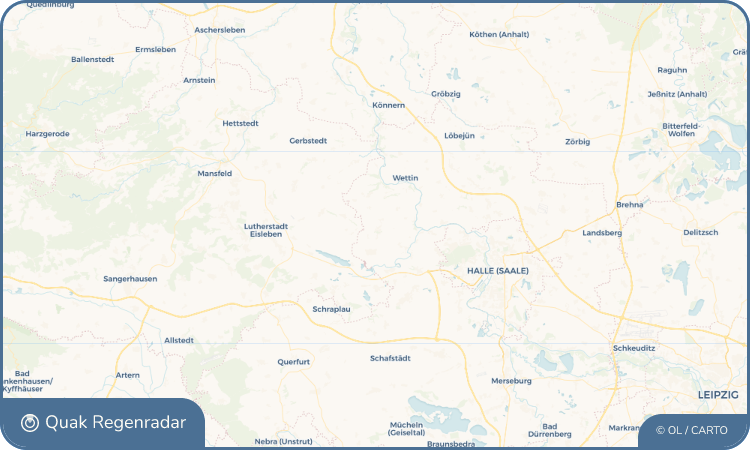 Quak Regenradar-Widget Schochwitz