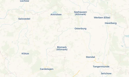 Regenradar Vorschaubild - Aktuelle Niederschläge in Schönebeck und Umgebung