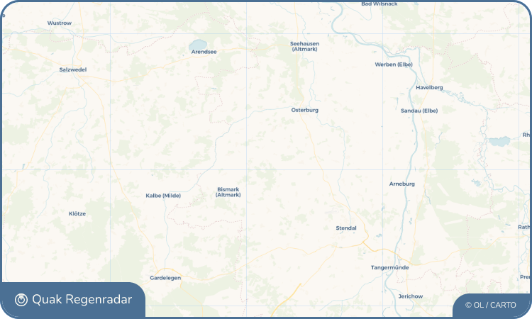 Quak Regenradar-Widget Schorstedt