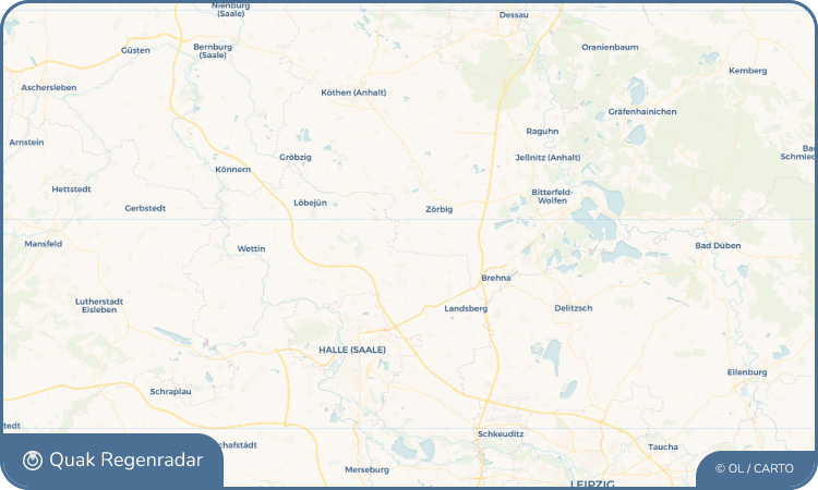 Quak Regenradar-Widget Schrenz