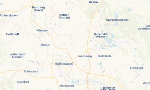 Regenradar Vorschaubild - Aktuelle Niederschläge in Schrenz und Umgebung