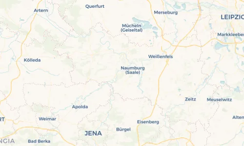 Regenradar Vorschaubild - Aktuelle Niederschläge in Schulpforte und Umgebung