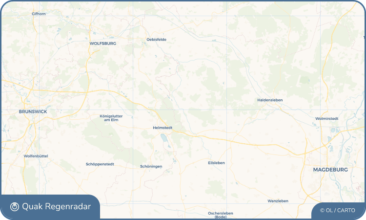 Regenradar-Widget für Schwanefeld