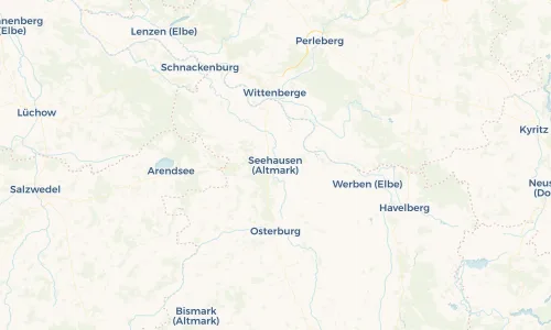 Regenradar Vorschaubild - Aktuelle Niederschläge in Seehausen (Altmark) und Umgebung