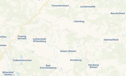 Regenradar Vorschaubild - Aktuelle Niederschläge in Seyda und Umgebung