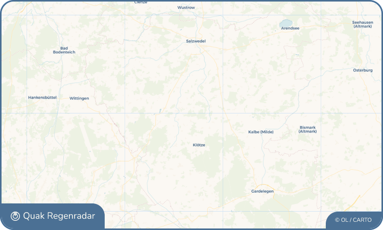 Quak Regenradar-Widget Sieben Linden