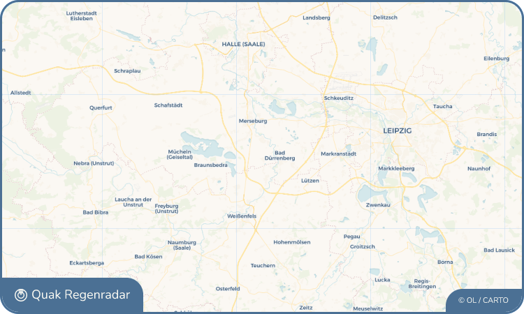 Quak Regenradar-Widget Spergau