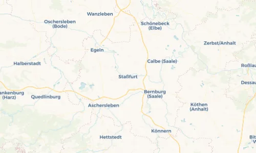 Regenradar Vorschaubild - Aktuelle Niederschläge in Staßfurt und Umgebung