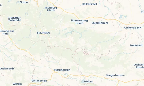 Regenradar Vorschaubild - Aktuelle Niederschläge in Stiege und Umgebung