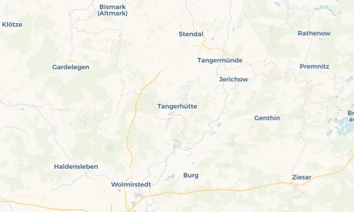 Regenradar Vorschaubild - Aktuelle Niederschläge in Tangerhütte und Umgebung