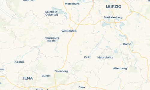 Regenradar Vorschaubild - Aktuelle Niederschläge in Teuchern und Umgebung