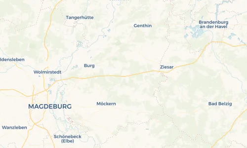 Regenradar Vorschaubild - Aktuelle Niederschläge in Theeßen und Umgebung