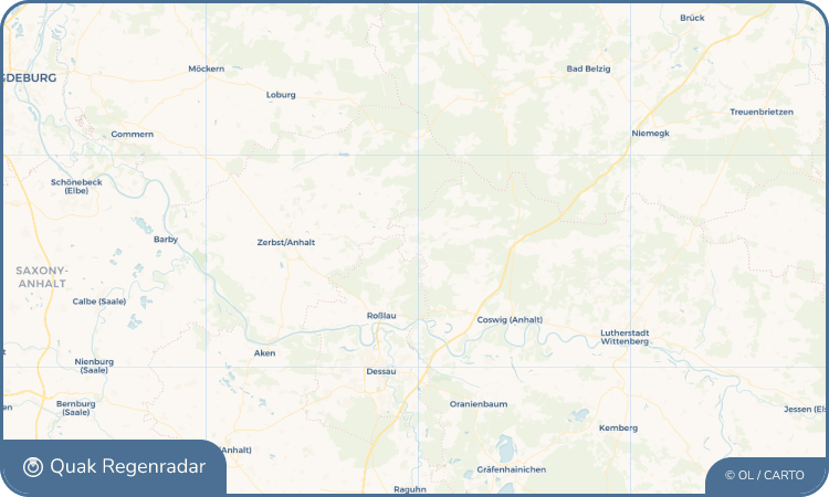Quak Regenradar-Widget Thießen