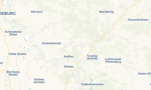 Regenradar Vorschaubild - Aktuelle Niederschläge in Thießen und Umgebung