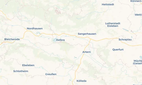 Regenradar Vorschaubild - Aktuelle Niederschläge in Tilleda (Kyffhäuser) und Umgebung