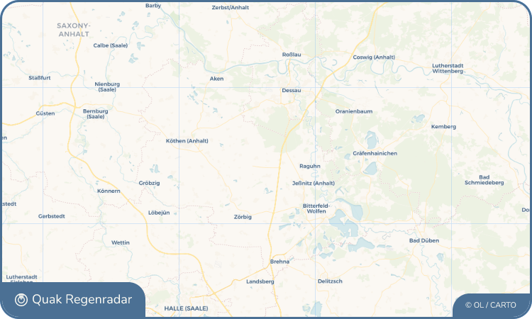 Quak Regenradar-Widget Tornau vor der Heide