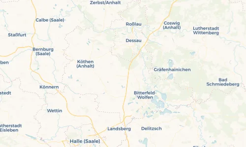 Regenradar Vorschaubild - Aktuelle Niederschläge in Tornau vor der Heide und Umgebung