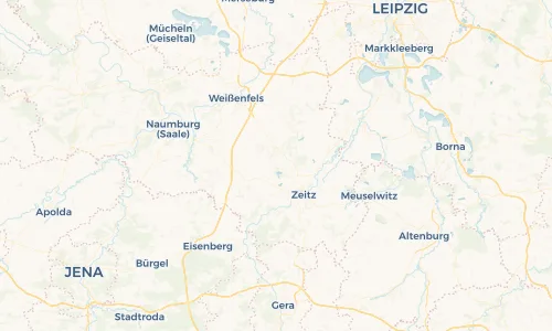 Regenradar Vorschaubild - Aktuelle Niederschläge in Trebnitz und Umgebung