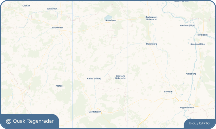 Quak Regenradar-Widget Vienau