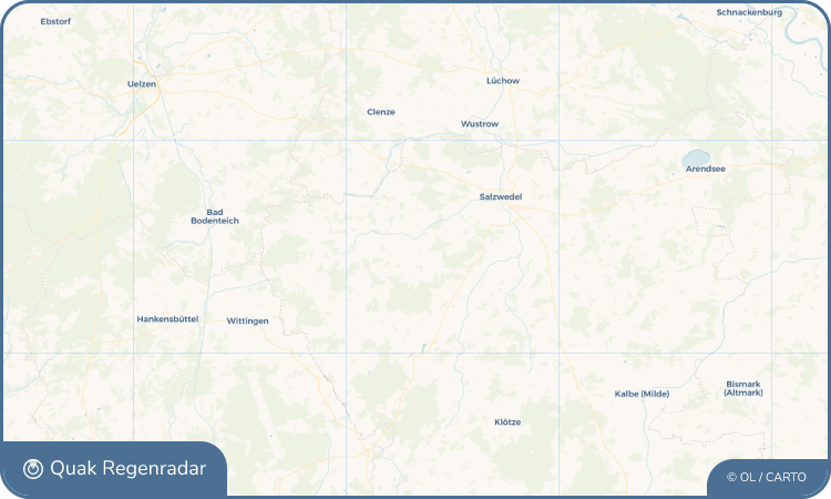 Quak Regenradar-Widget Wallstawe