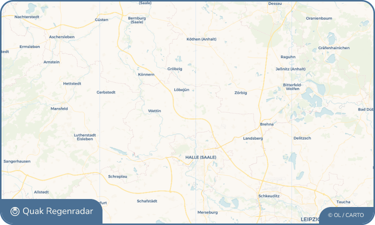 Quak Regenradar-Widget Wallwitz