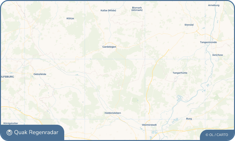 Regenradar-Widget für Wannefeld