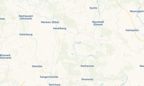 Regenradar Vorschaubild - Aktuelle Niederschläge in Warnau und Umgebung