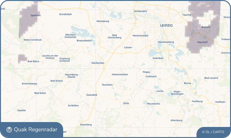 Quak Regenradar-Widget Webau