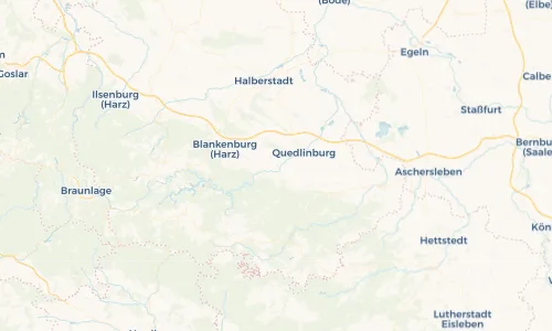 Regenradar Vorschaubild - Aktuelle Niederschläge in Weddersleben und Umgebung