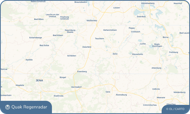 Quak Regenradar-Widget Weißenborn