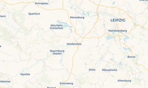 Regenradar Vorschaubild - Aktuelle Niederschläge in Weißenfels und Umgebung